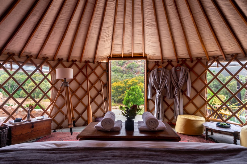 Yurts glamping