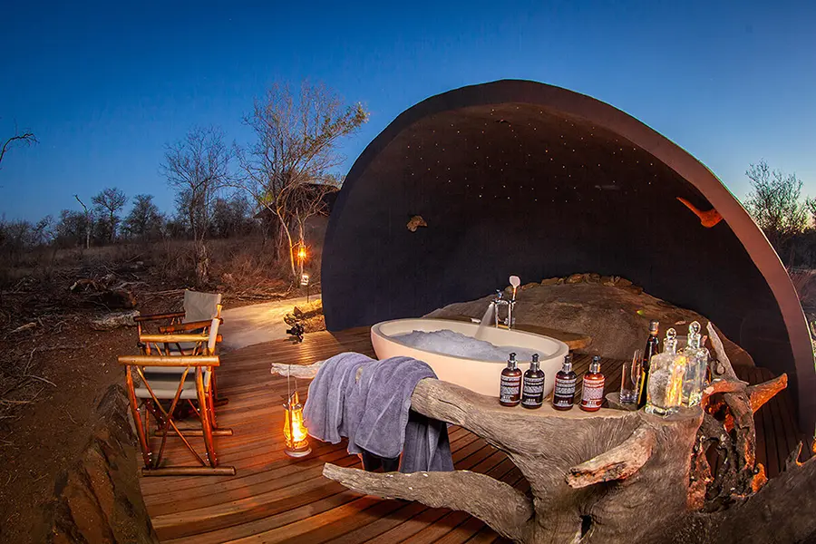 Garonga Safari Camp - Bathrooms & Bush Bath