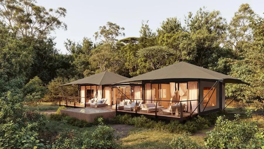 Musesenji River Camp - Riverside Decks and Plunge Pools