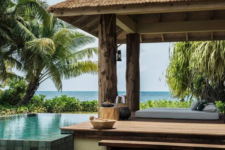 Beachfront at Four Seasons Desroches Island, Seychelles