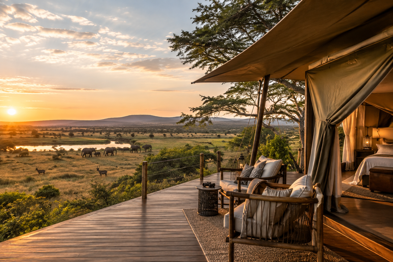 Save 15% or More on Your Next African Safari or Glamping Stay