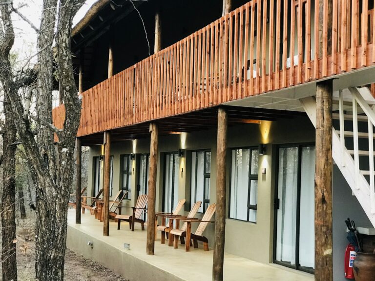 Maqueda Lodge deck and lounge area, Marloth Park