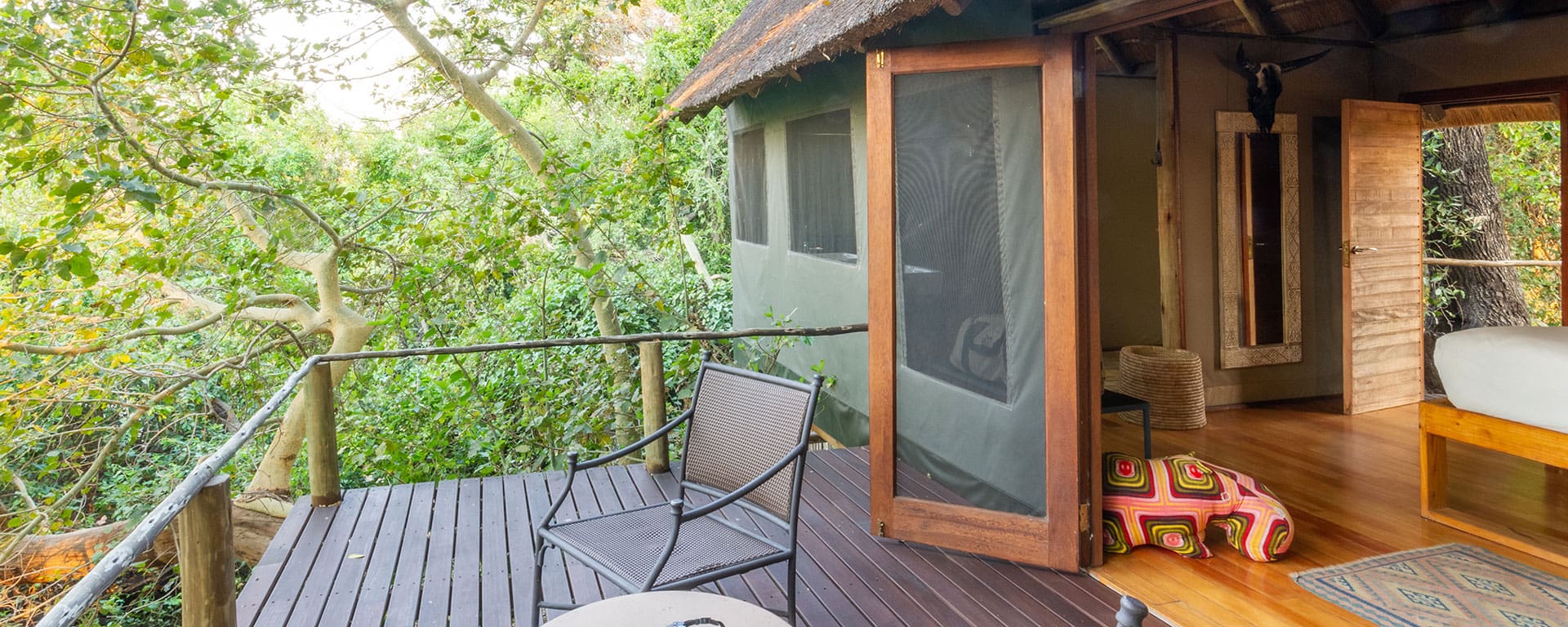 Chalet at Nxamaseri Island Lodge