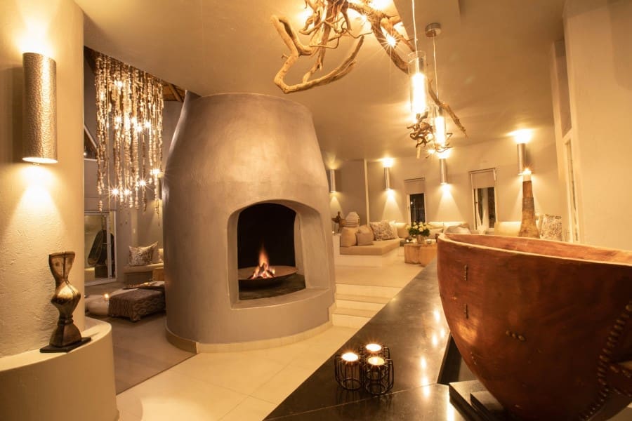 Guest lounge at Clifftop