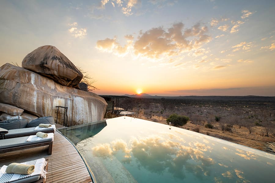 Dining at Jabali Ridge
