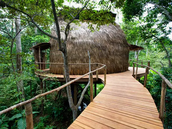 Main areas at Lango Camp