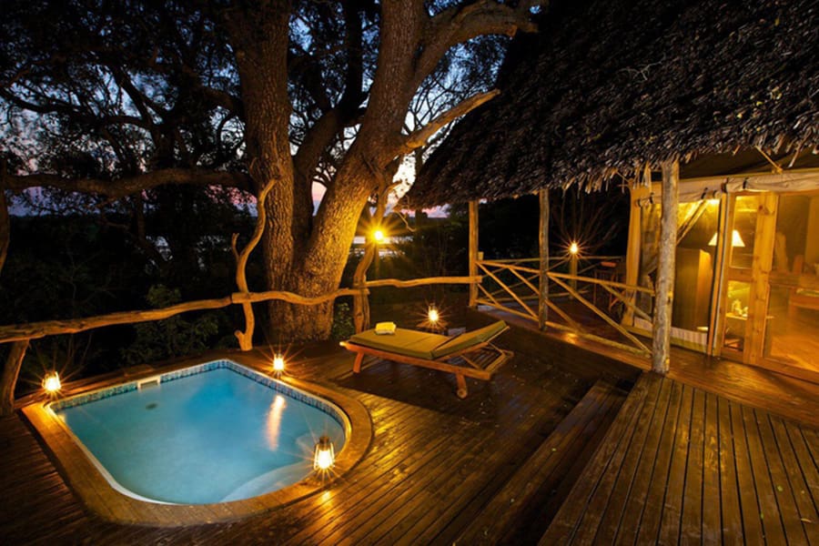 Tent at Rufiji River Camp