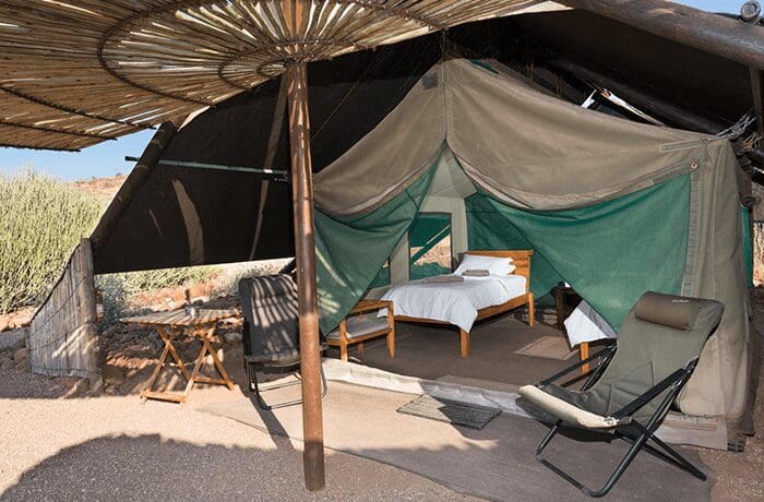 Meru tent at Etendeka