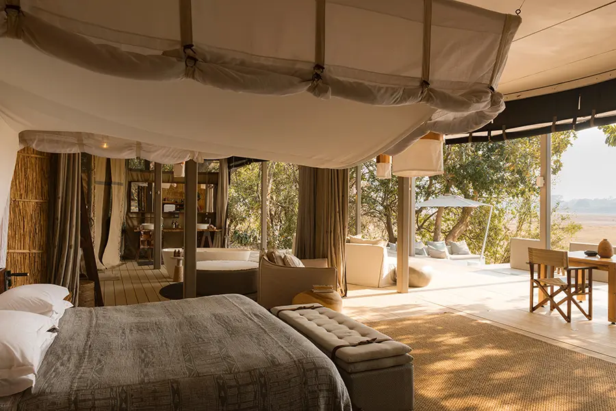 Safari Tent at Chinzombo