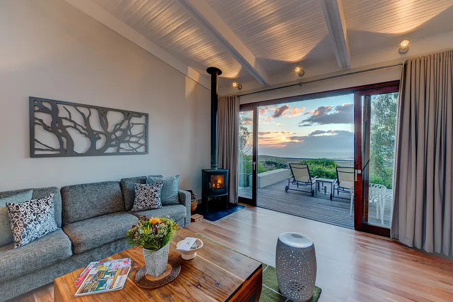 Suite lounge at Grootbos
